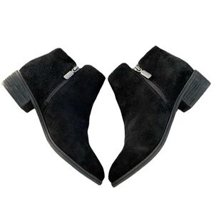 Blondo Black Suede Waterproof Booties